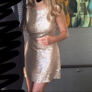 Sequined Cocktail Dress